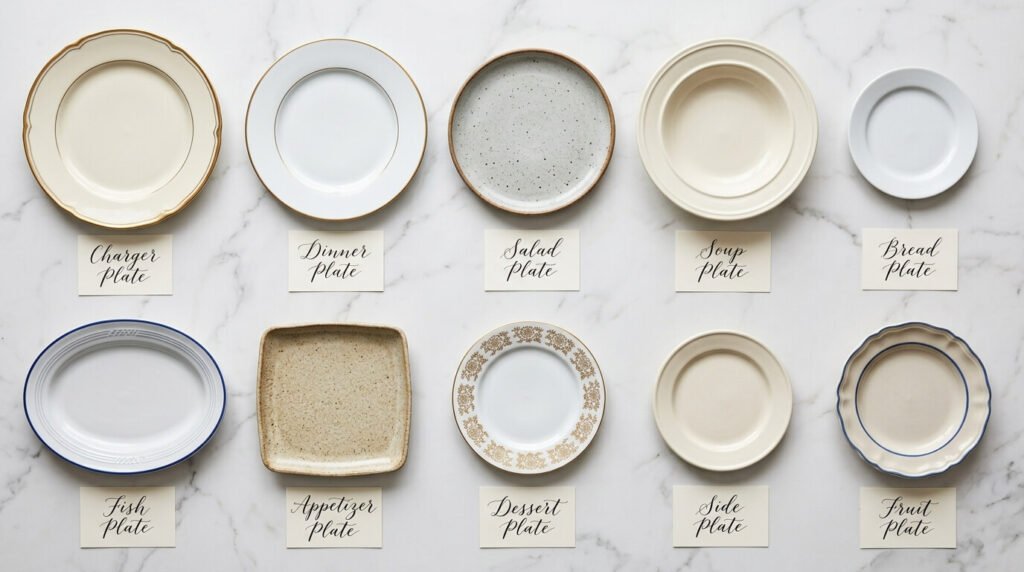 10 Types of Plates With Names