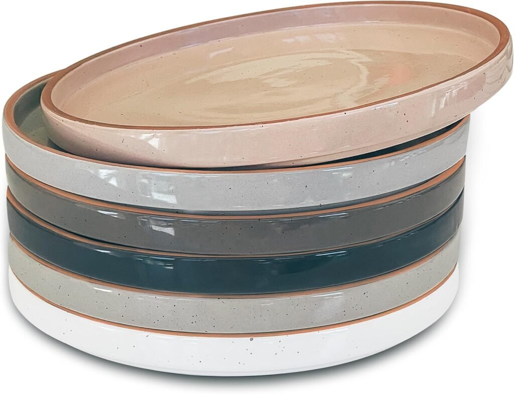 6 to 8 inches Dessert ceramic plate set