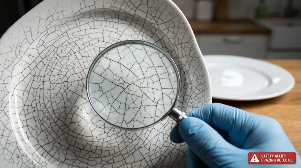 Are Dishes With Crazing Safe to Use