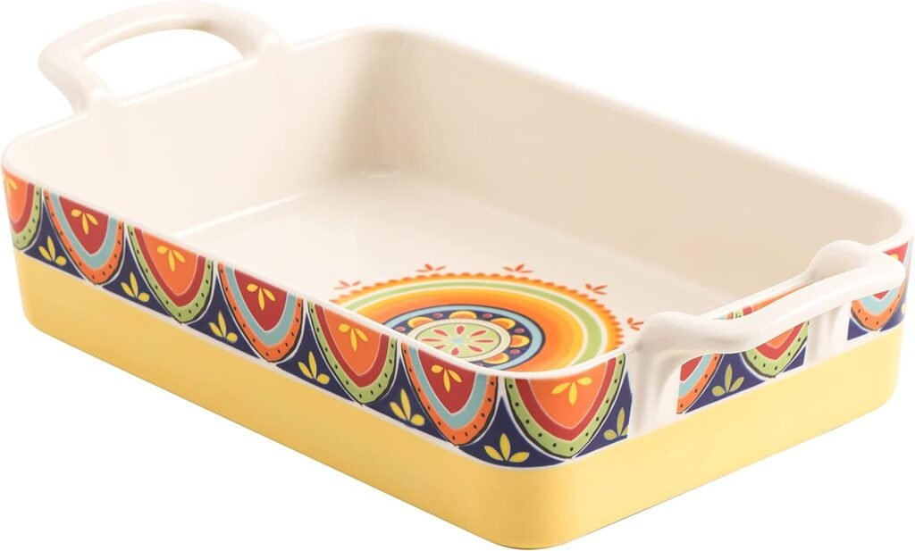 Bico stoneware baking casserole dish
