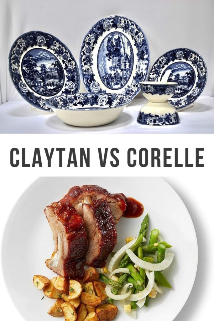 Claytan dinnerware vs Corelle