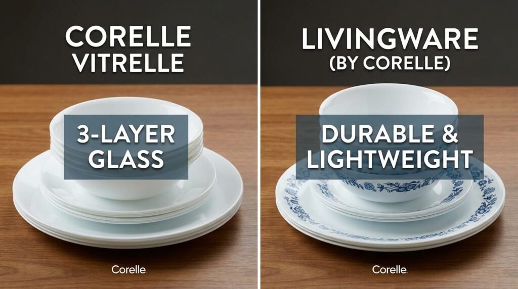 Corelle Vitrelle vs Livingware