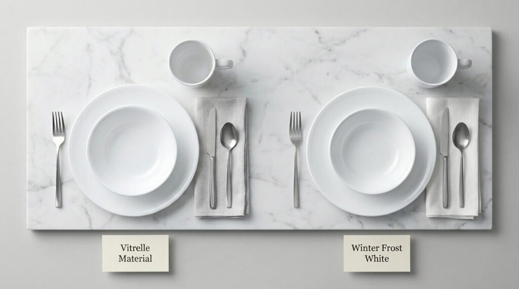 Corelle Vitrelle vs Winter Frost
