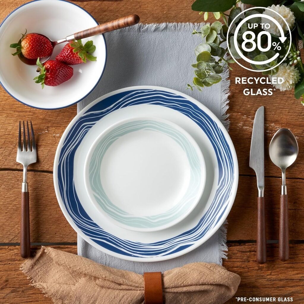 Corelle dinnerware for RV and road travel camping