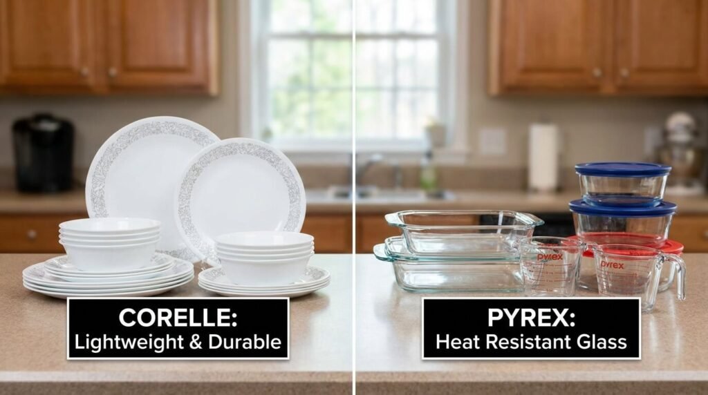 Corelle vs Pyrex
