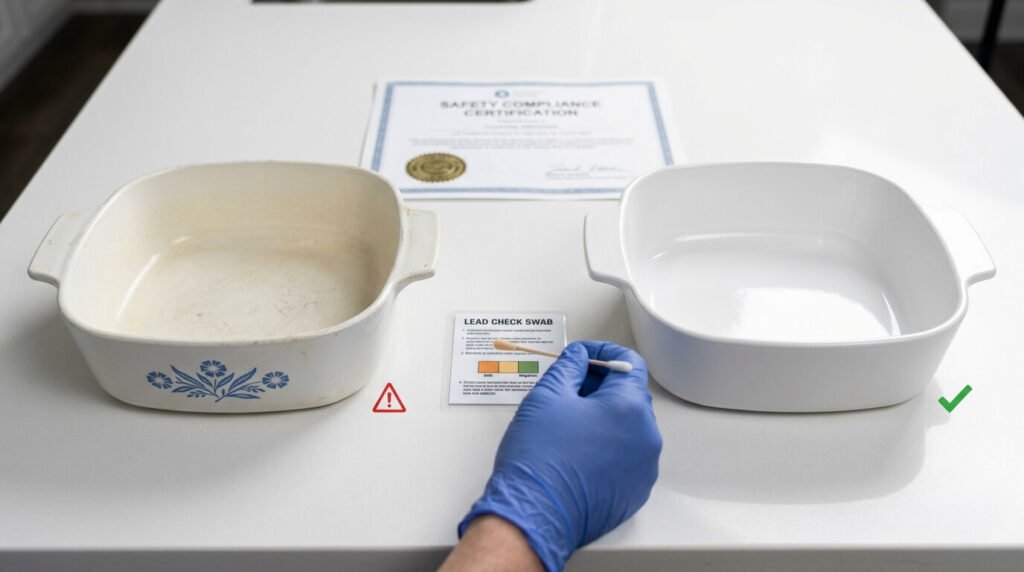 Does Corning Ware Contain Lead