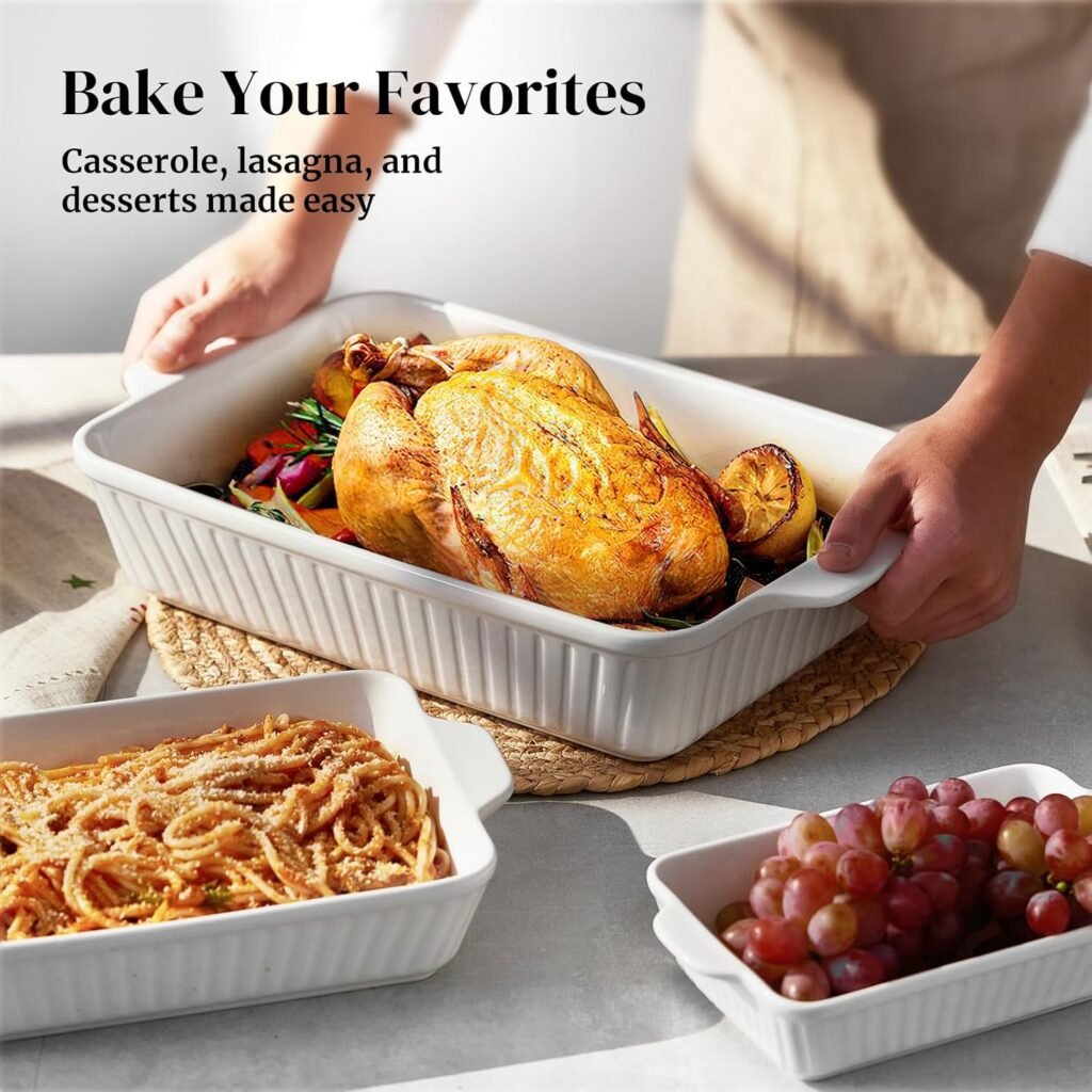 Dowan ceramic casserole dish for Lasagna