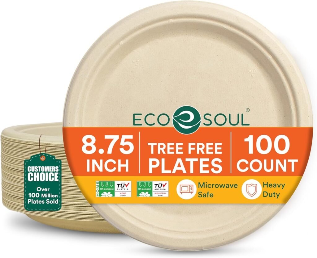 Eco friendly biodegradable plates