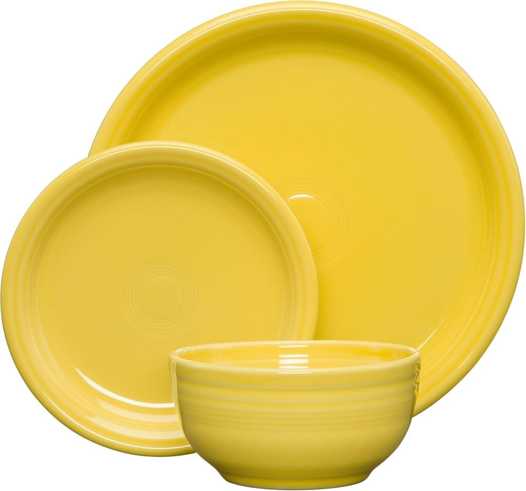 Fiestaware Bistro Coupe 3 pcs Dinnerware sets