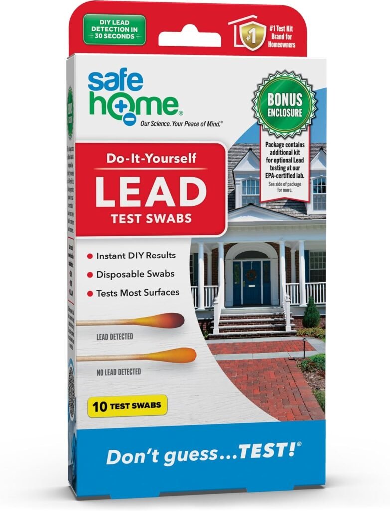 Home lead test kits for cookware