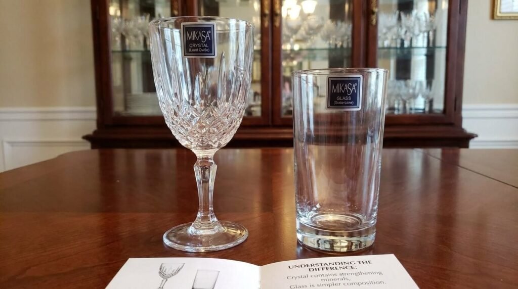 Is Mikasa Crystal or Glass