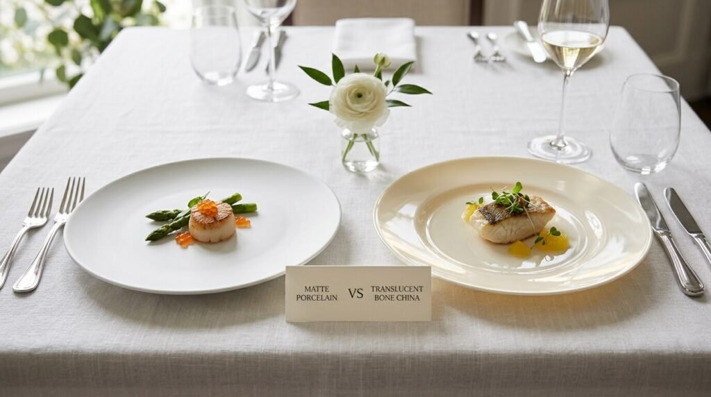 Porcelain vs Bone China
