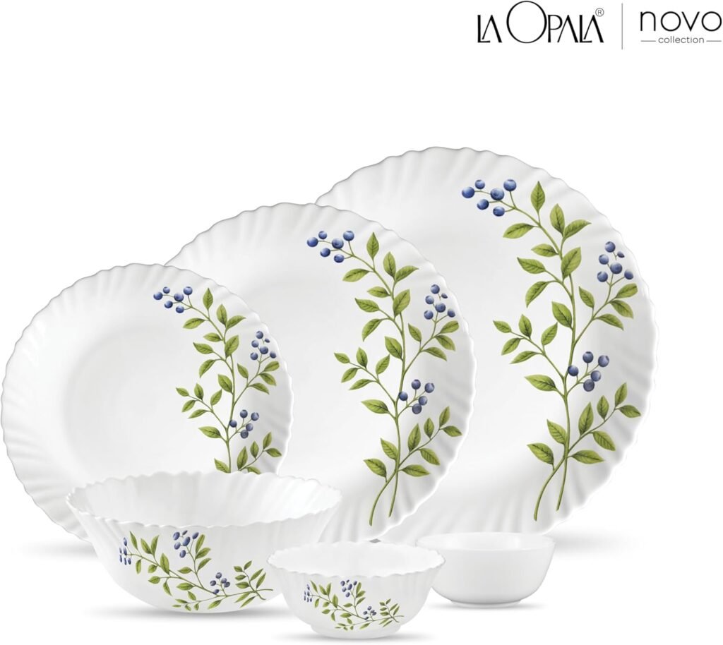 La Opala Opal glass dinnerware set