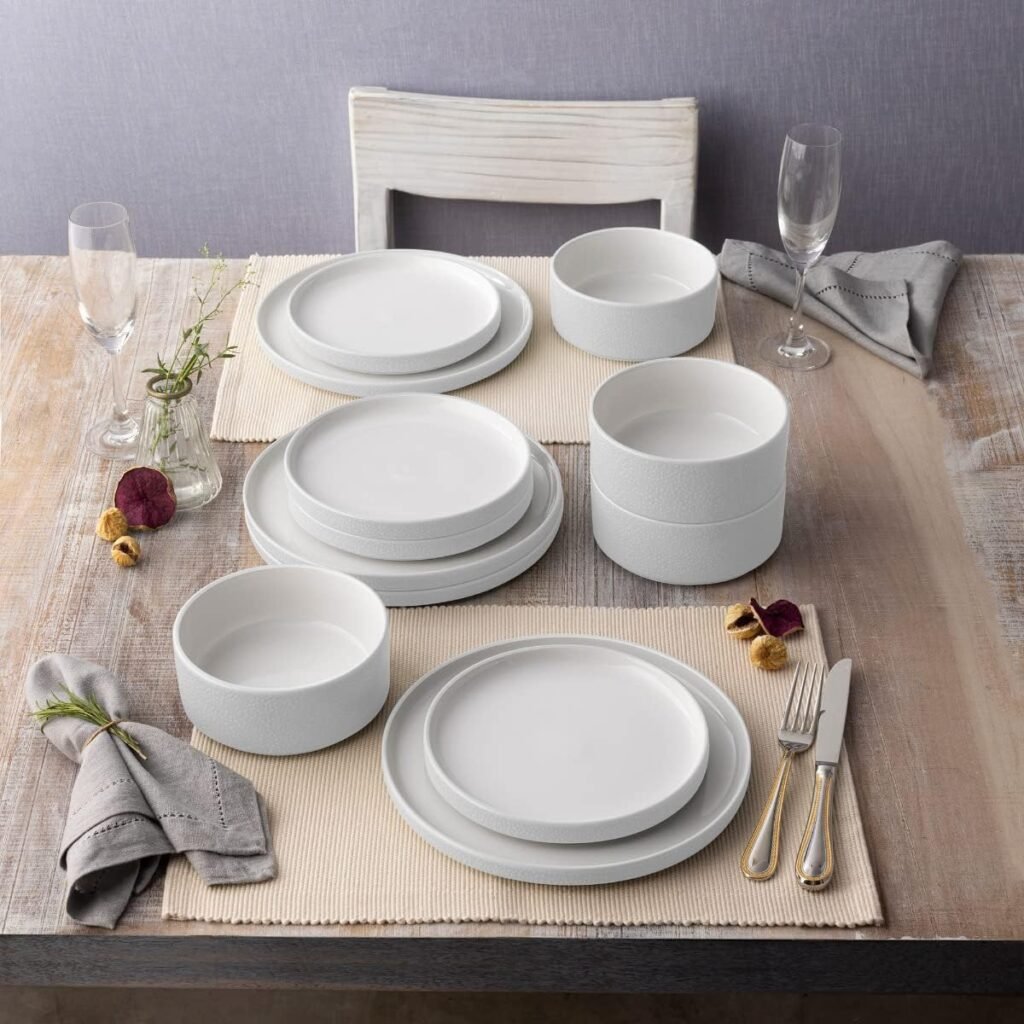 Noritake white Porcelain dinnerware set