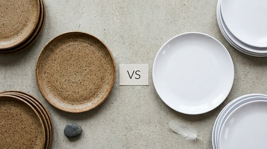 Stoneware vs Melamine