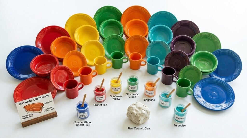 What Is Fiestaware Made Out Of
