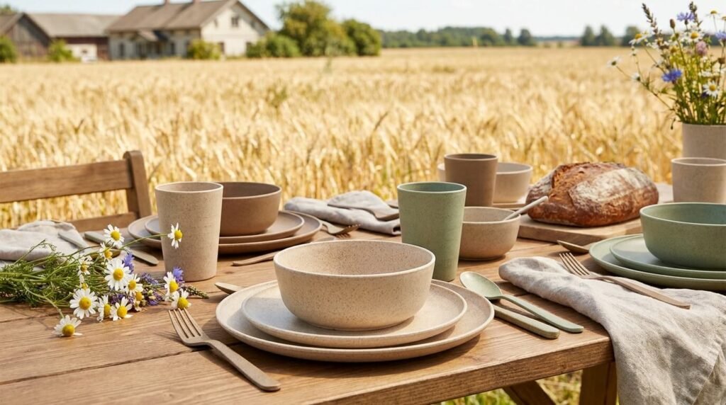 Wheat Straw Dinnerware