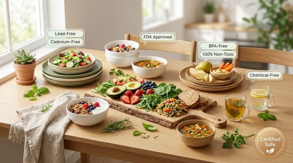 non-toxic dinnerware