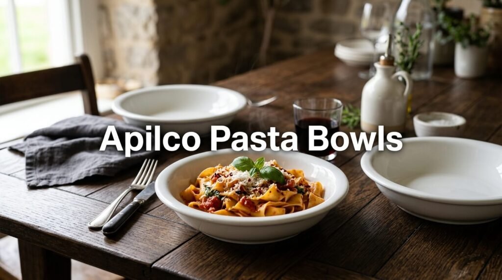 Apilco Pasta Bowls