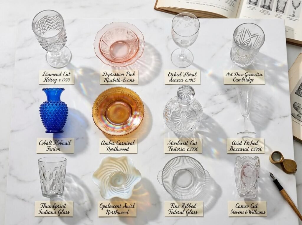 Glass Patterns Identification Guide