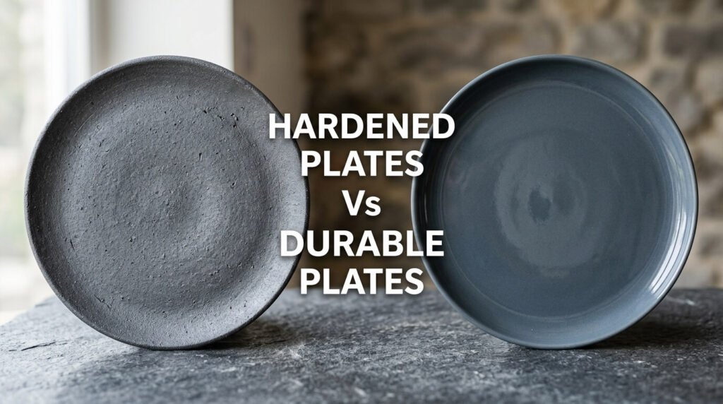 hardened plates vs durable plates