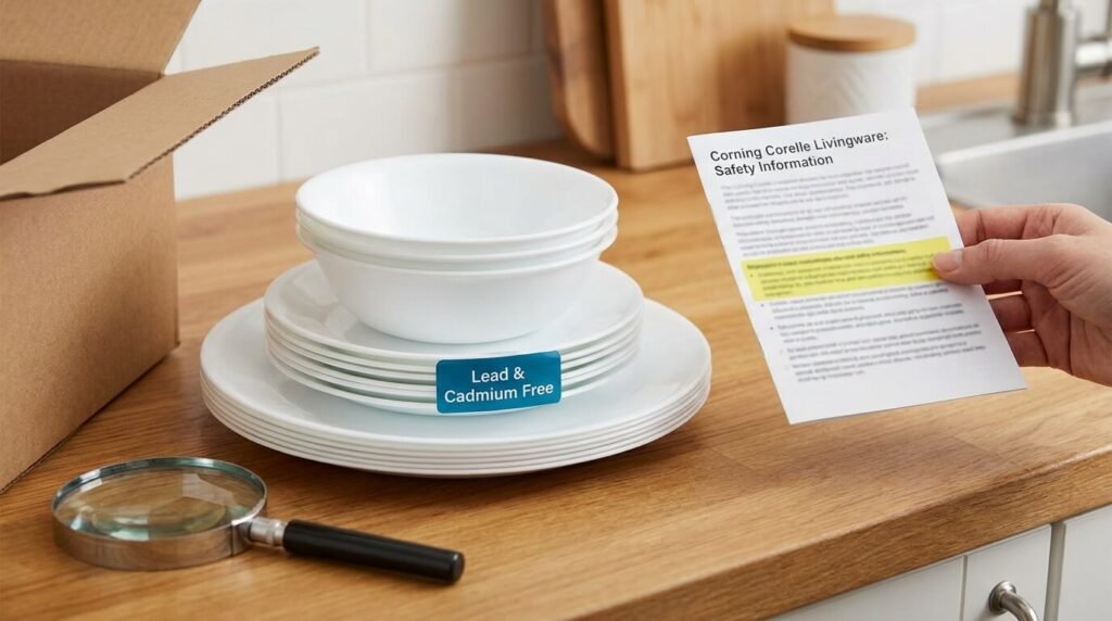Is Corelle Livingware by Corning Lead Free