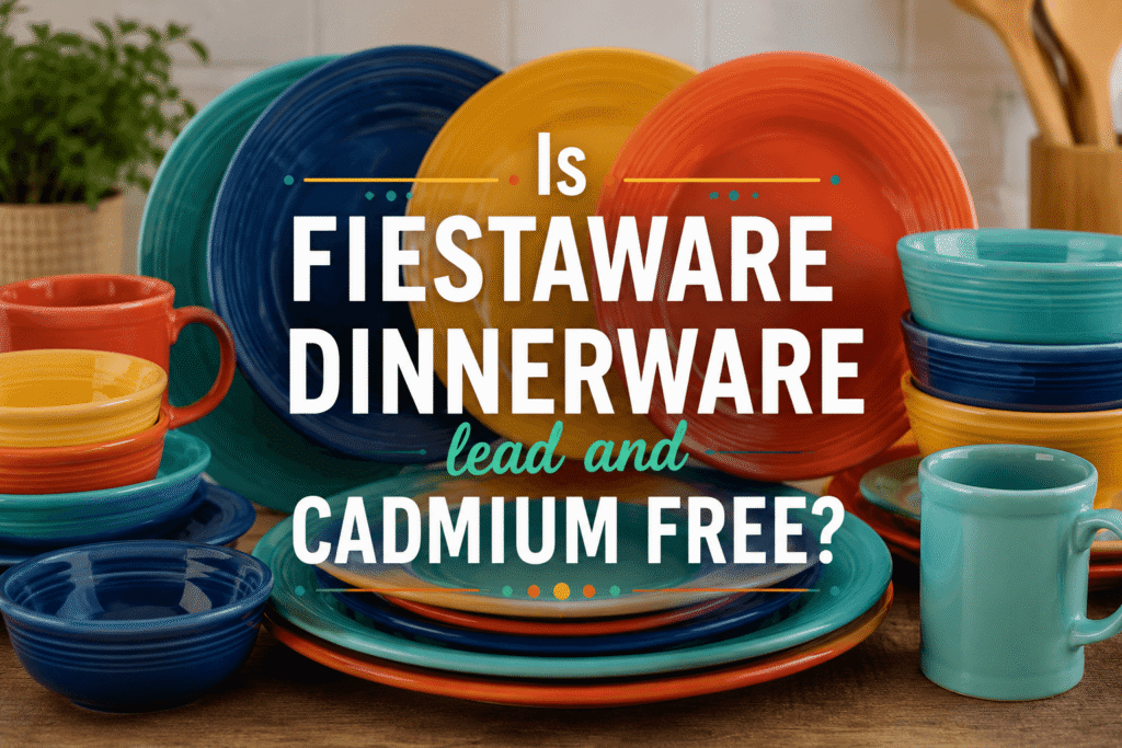Is FiestaWare dinnerware lead and cadmium free