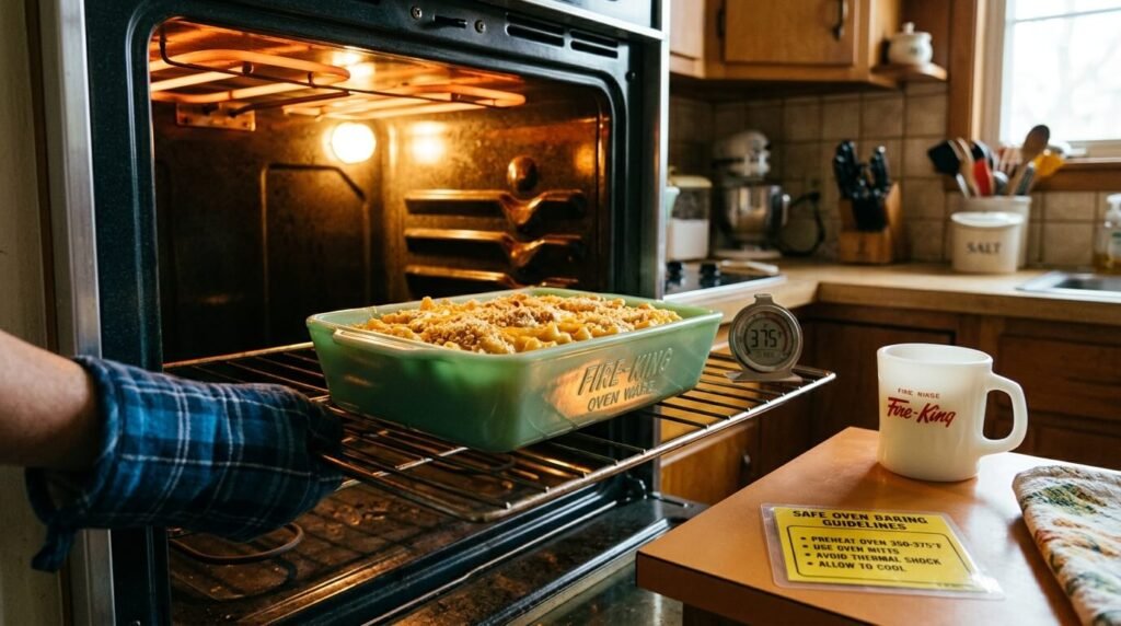 Is Fire King Glass Oven Safe