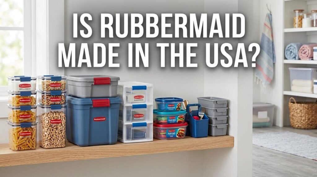 Is Rubbermaid made in the USA