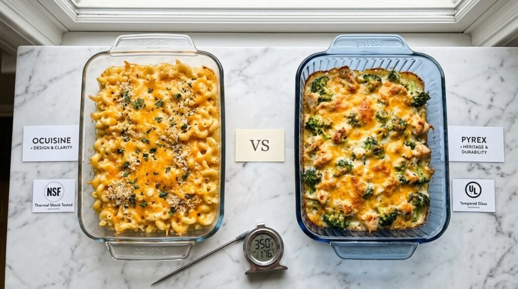 Ocuisine vs Pyrex — Which Glass Bakeware Is Safer and Better