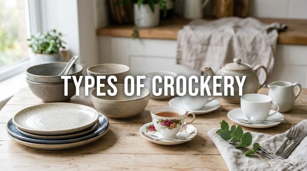 Types of Crockery