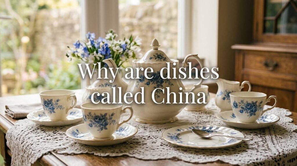 why are dishes called China