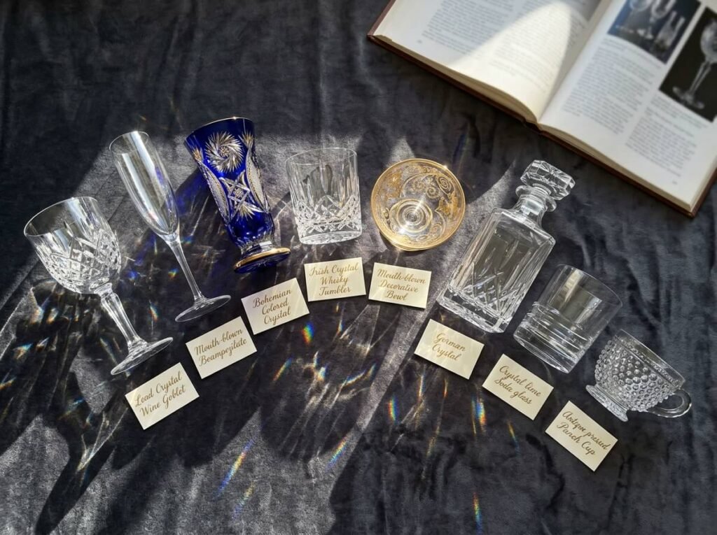 The Complete Guide to Types of Crystal Glassware